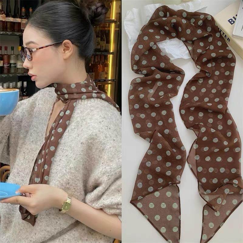 وشاح حريري رفيع بنقشة الزهور و - مراجعة Face Scarf Mask وسعره